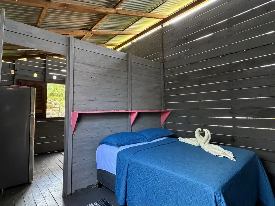 Quarto do Lua de Sal com cama de casal